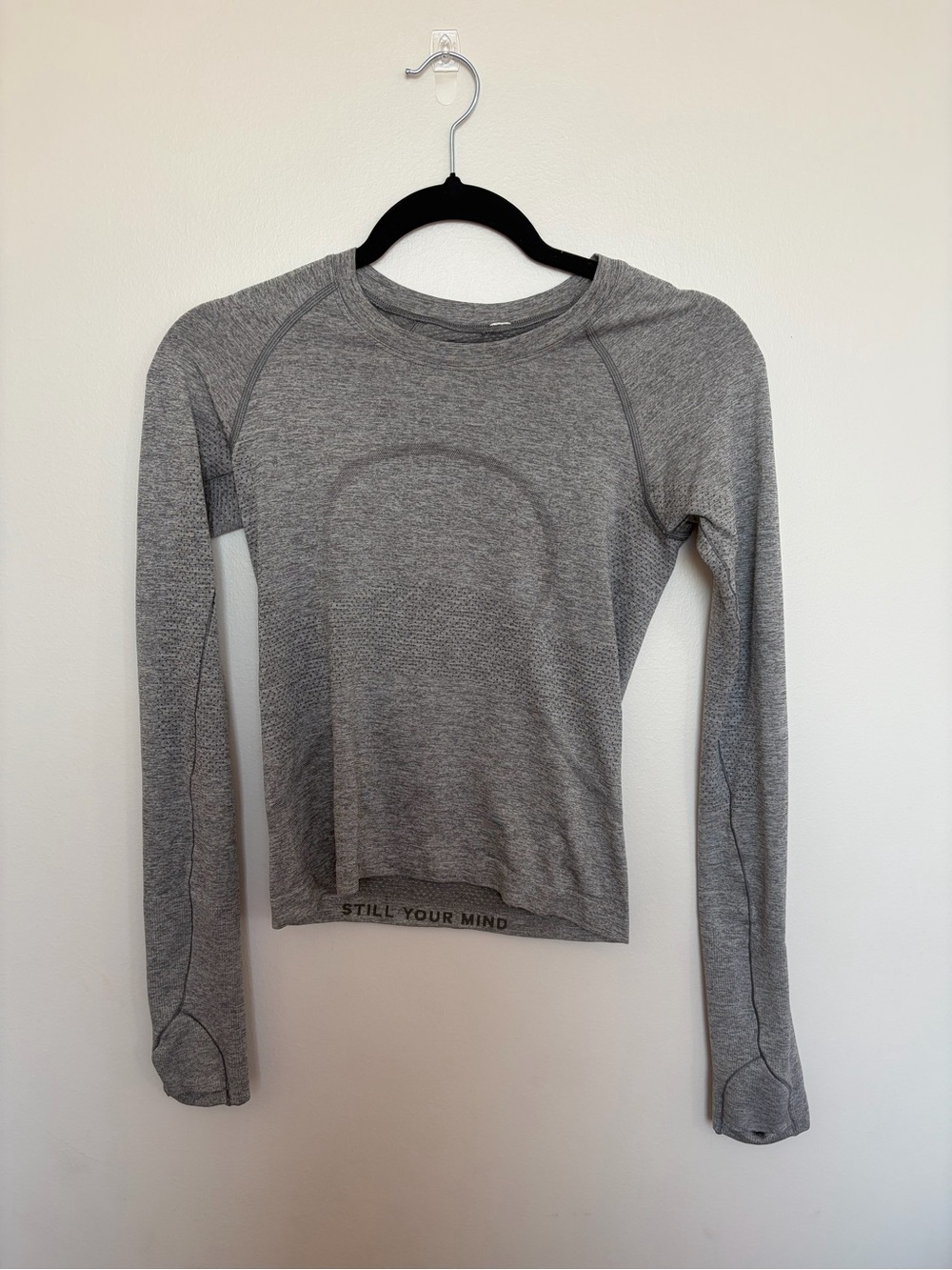 Gray Lululemon Top